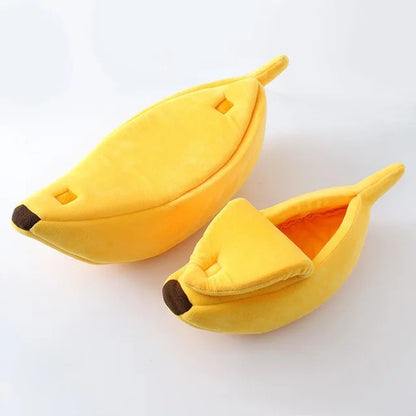 Cama para mascotas banano Talla M l Mediana™